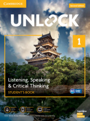 Unlock 1 2ed.Listening/Speaking & Critical Thinking Std Bk,Mob App+Online WB